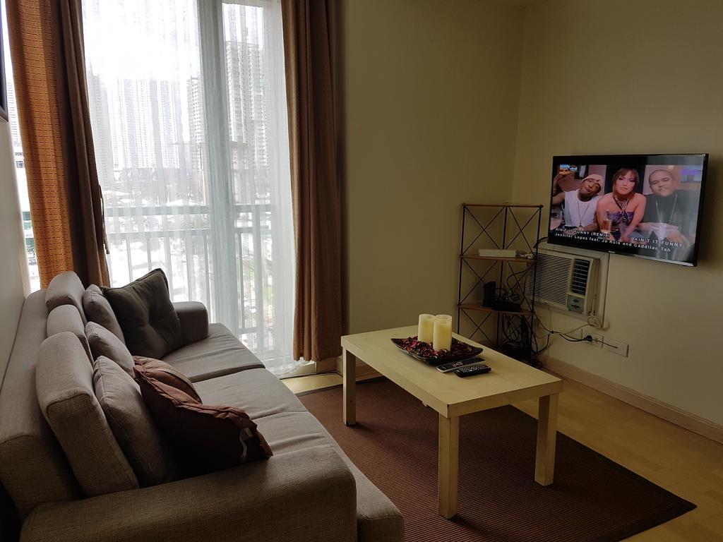 Ortigas 2 Bedroom Corner Unit With 2 Queen Across Shangrila Manila Dış mekan fotoğraf